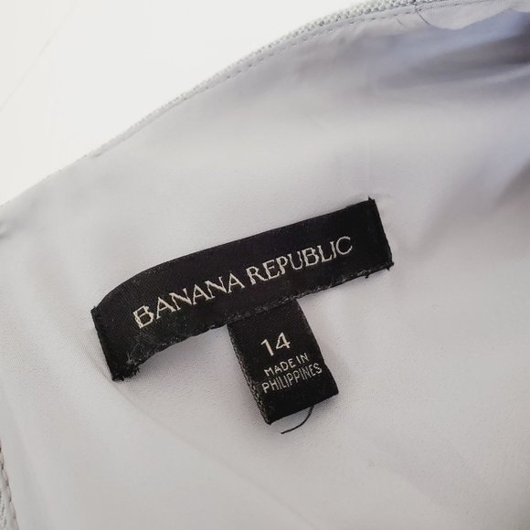 Banana Republic Gray Midi Dress - Picture 6 of 11